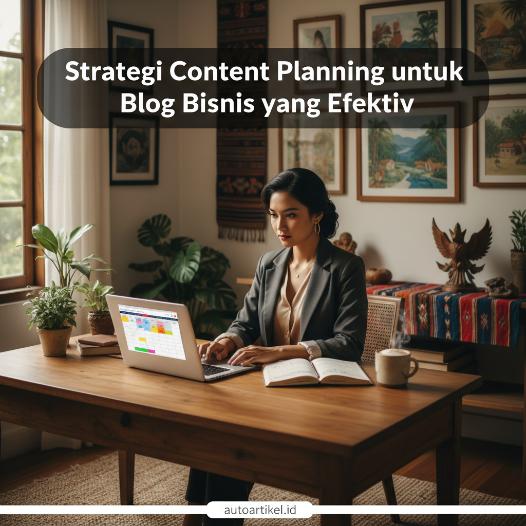 Strategi Content Planning untuk Blog Bisnis yang Efektif