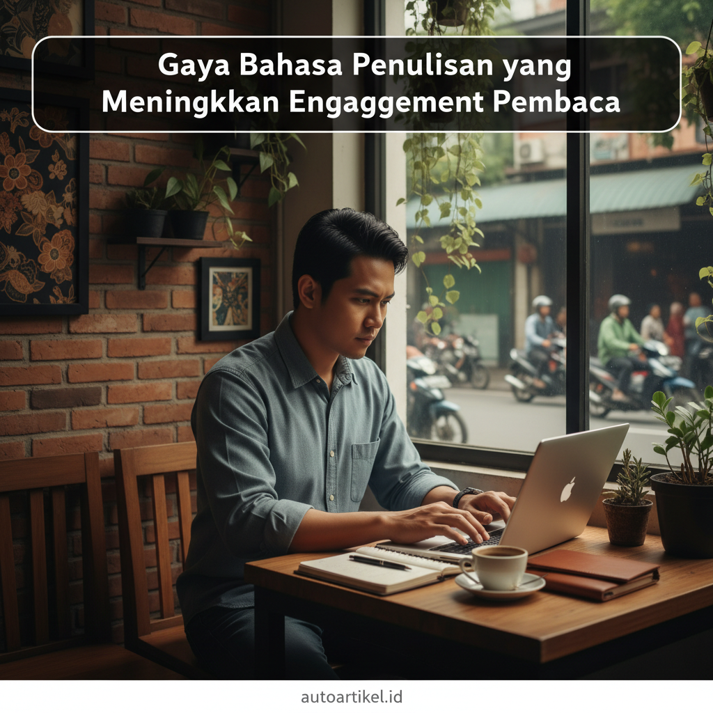 Gaya Bahasa Penulisan yang Meningkatkan Engagement Pembaca - ilustrasi