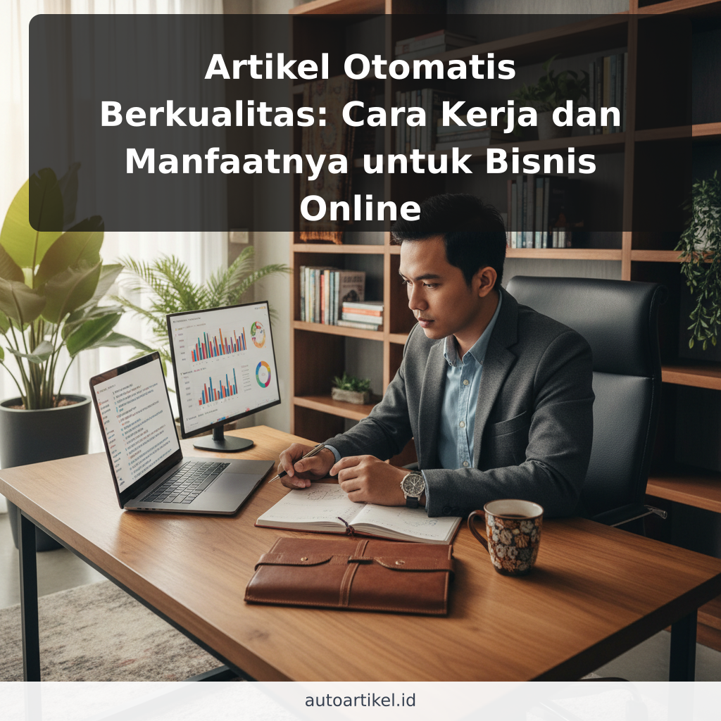 Artikel Otomatis Berkualitas: Cara Kerja dan Manfaatnya untuk Bisnis Online