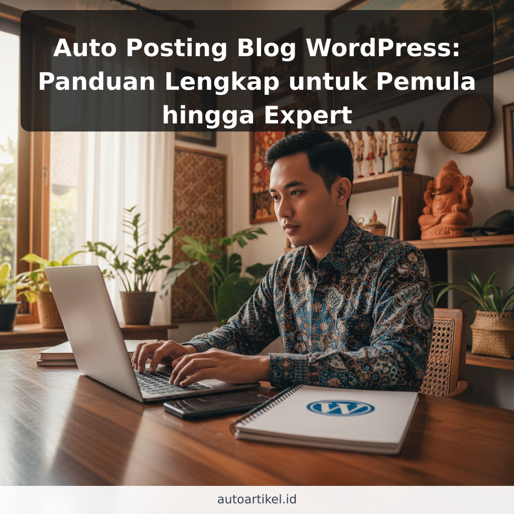 Auto Posting Blog WordPress: Panduan Lengkap untuk Pemula hingga Expert - ilustrasi