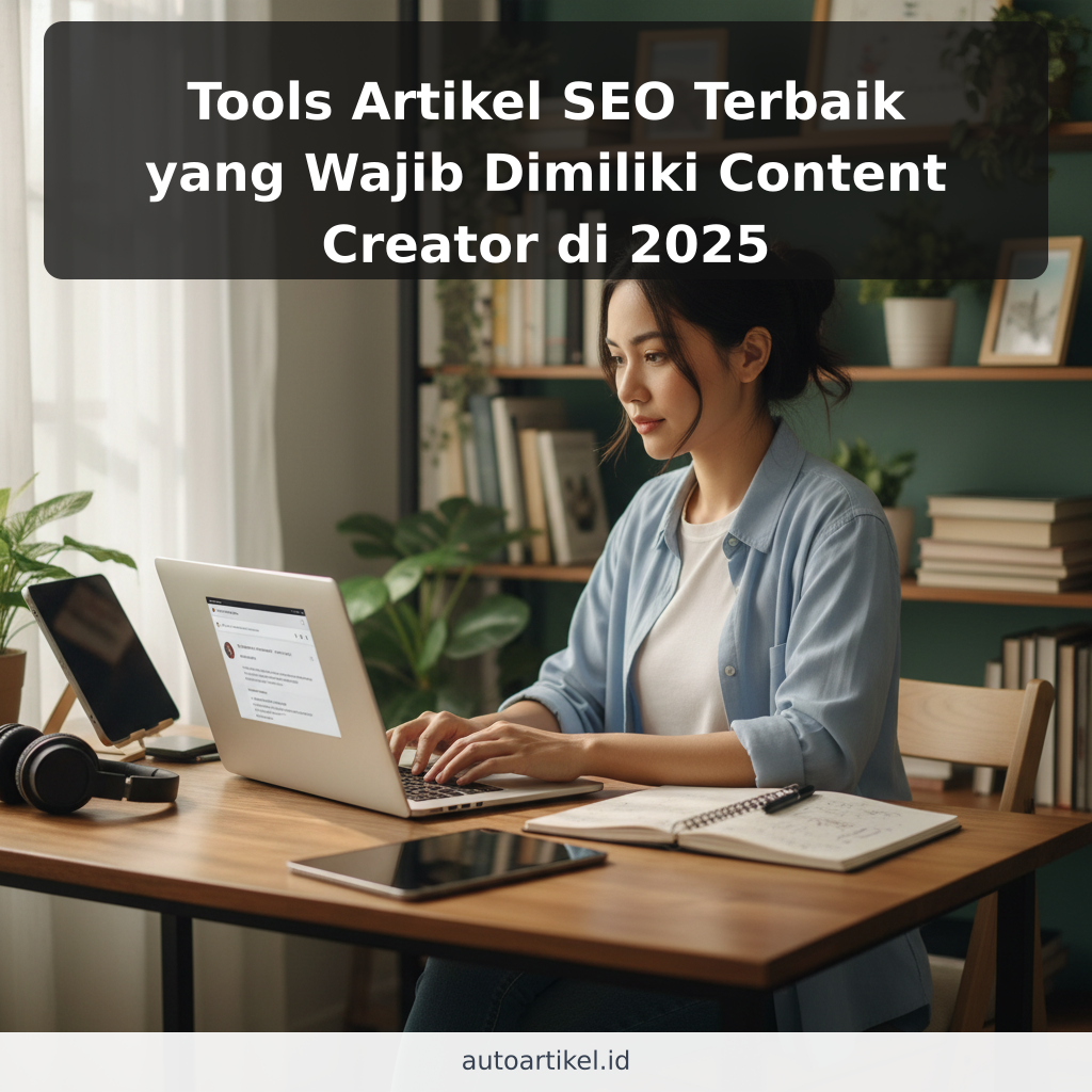 Tools Artikel SEO Terbaik yang Wajib Dimiliki Content Creator di 2025 - ilustrasi