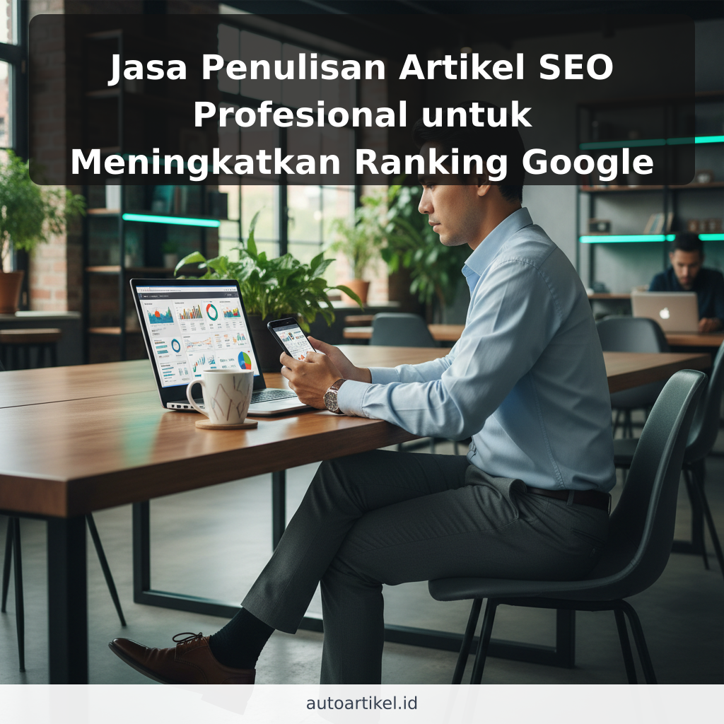 Jasa Penulisan Artikel SEO Profesional untuk Meningkatkan Ranking Google - ilustrasi