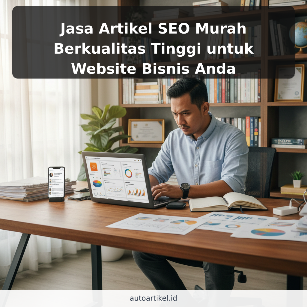 Jasa Artikel SEO Murah Berkualitas Tinggi untuk Website Bisnis Anda - ilustrasi