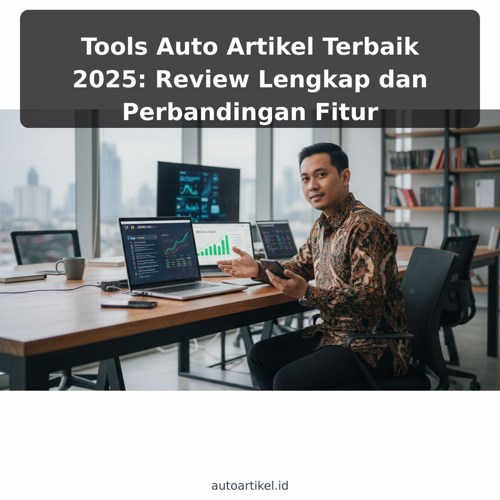 Tools Auto Artikel Terbaik 2025: Review Lengkap dan Perbandingan Fitur - ilustrasi