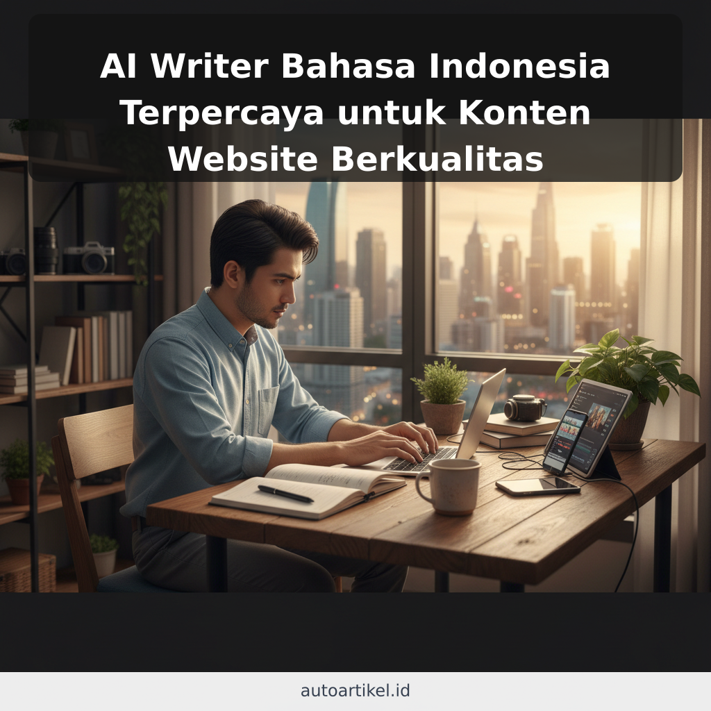 AI Writer Bahasa Indonesia Terpercaya untuk Konten Website Berkualitas