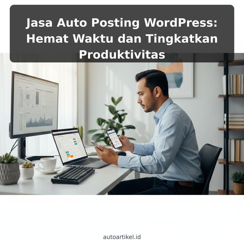 Jasa Auto Posting WordPress: Hemat Waktu dan Tingkatkan Produktivitas