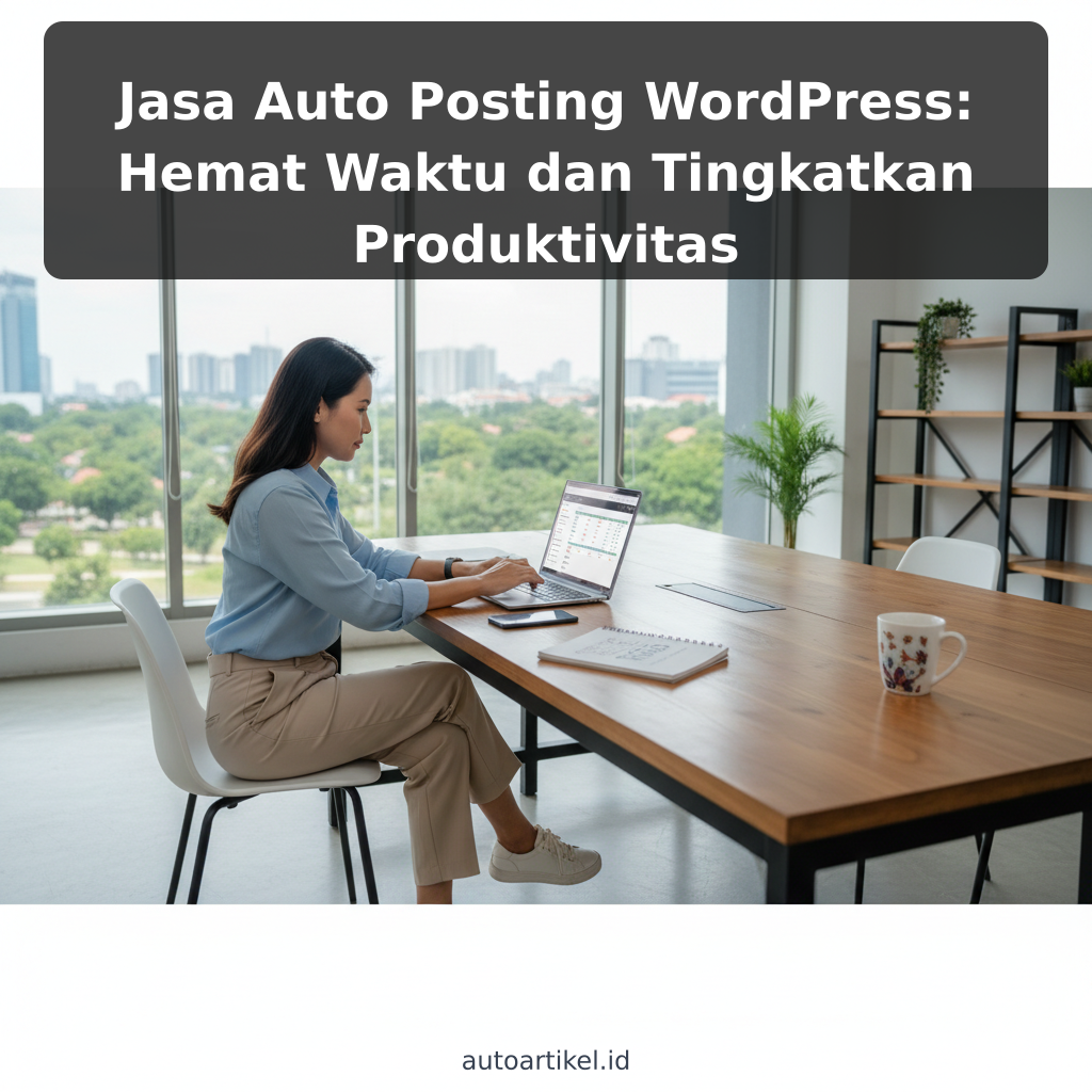 Jasa Auto Posting WordPress: Hemat Waktu dan Tingkatkan Produktivitas - ilustrasi