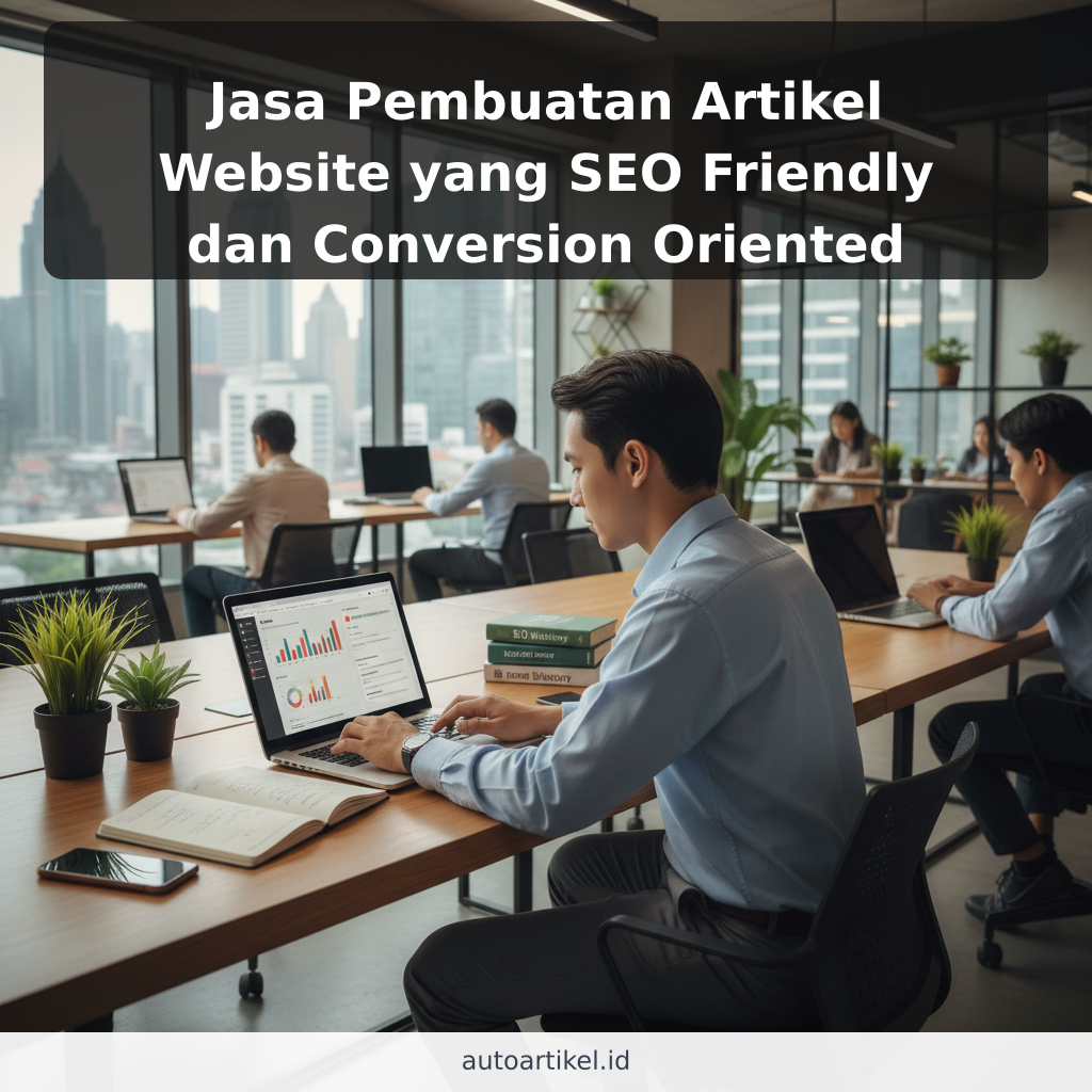 Jasa Pembuatan Artikel Website yang SEO Friendly dan Conversion Oriented