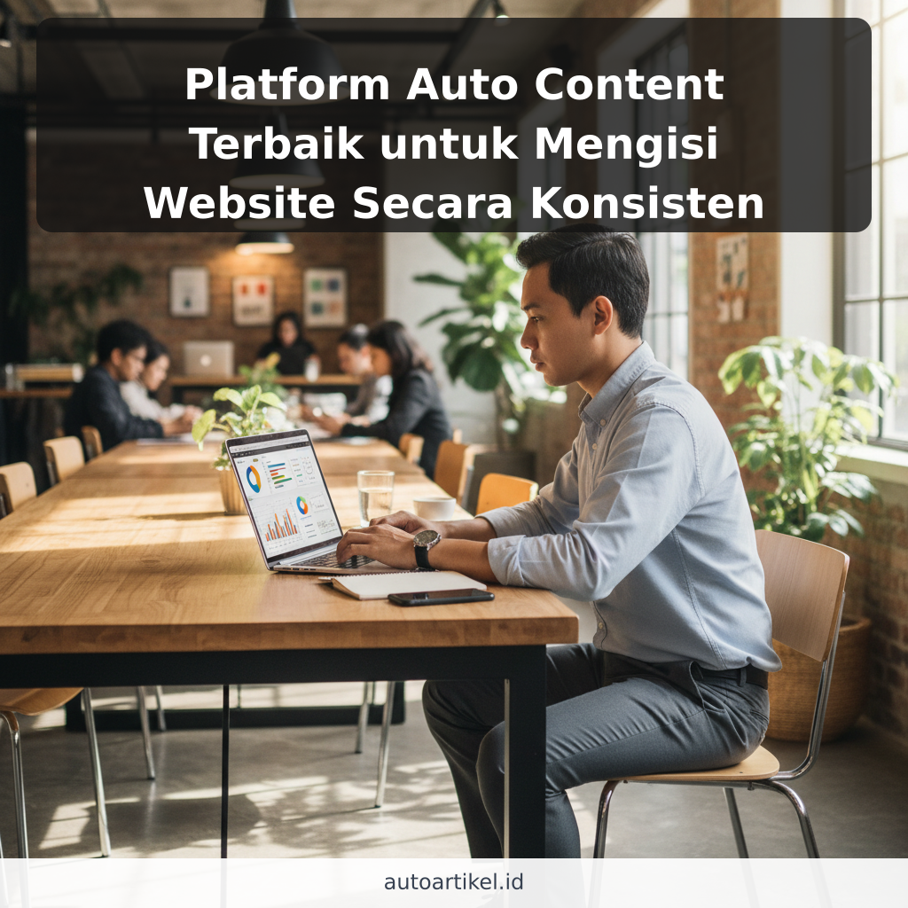 Platform Auto Content Terbaik untuk Mengisi Website Secara Konsisten