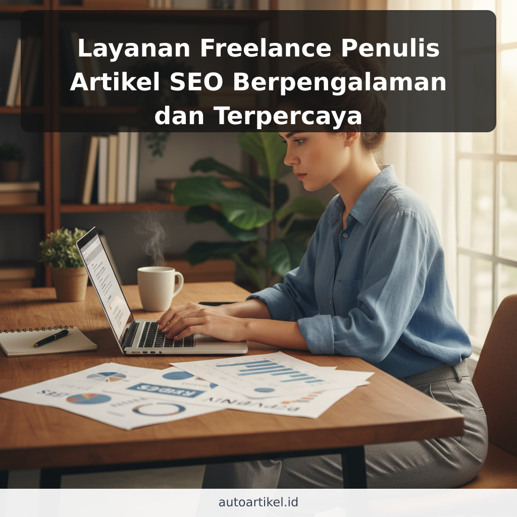 Layanan Freelance Penulis Artikel SEO Berpengalaman dan Terpercaya