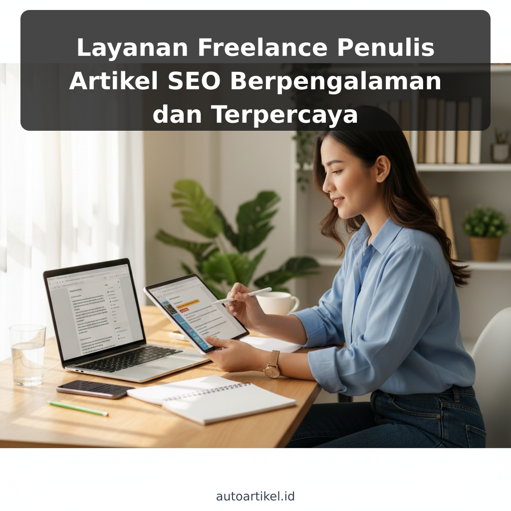 Layanan Freelance Penulis Artikel SEO Berpengalaman dan Terpercaya - ilustrasi