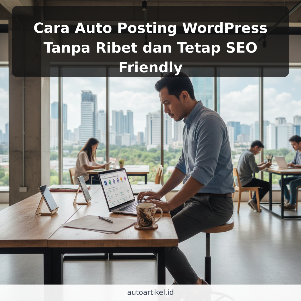Cara Auto Posting WordPress Tanpa Ribet dan Tetap SEO Friendly - ilustrasi