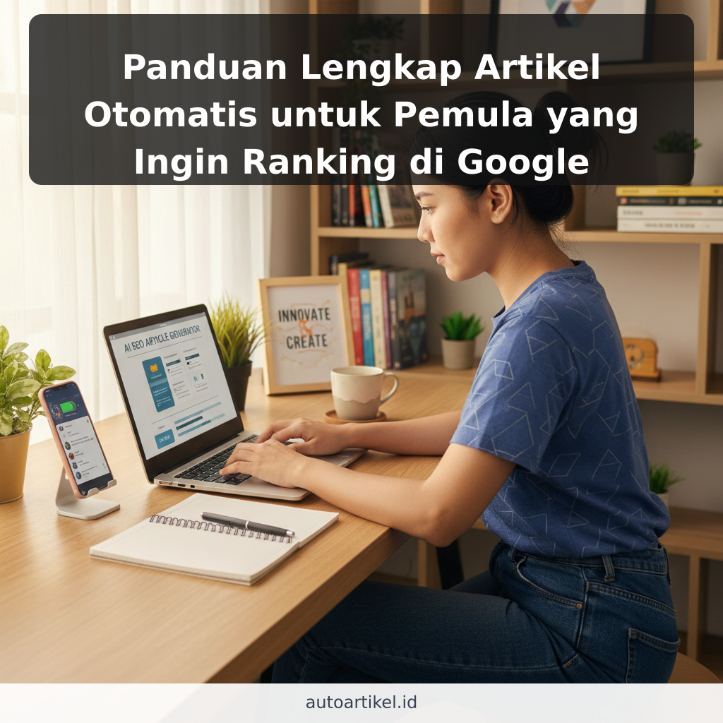 Panduan Lengkap Artikel Otomatis untuk Pemula yang Ingin Ranking di Google - ilustrasi