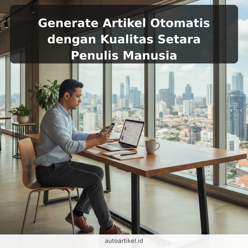 Generate Artikel Otomatis dengan Kualitas Setara Penulis Manusia