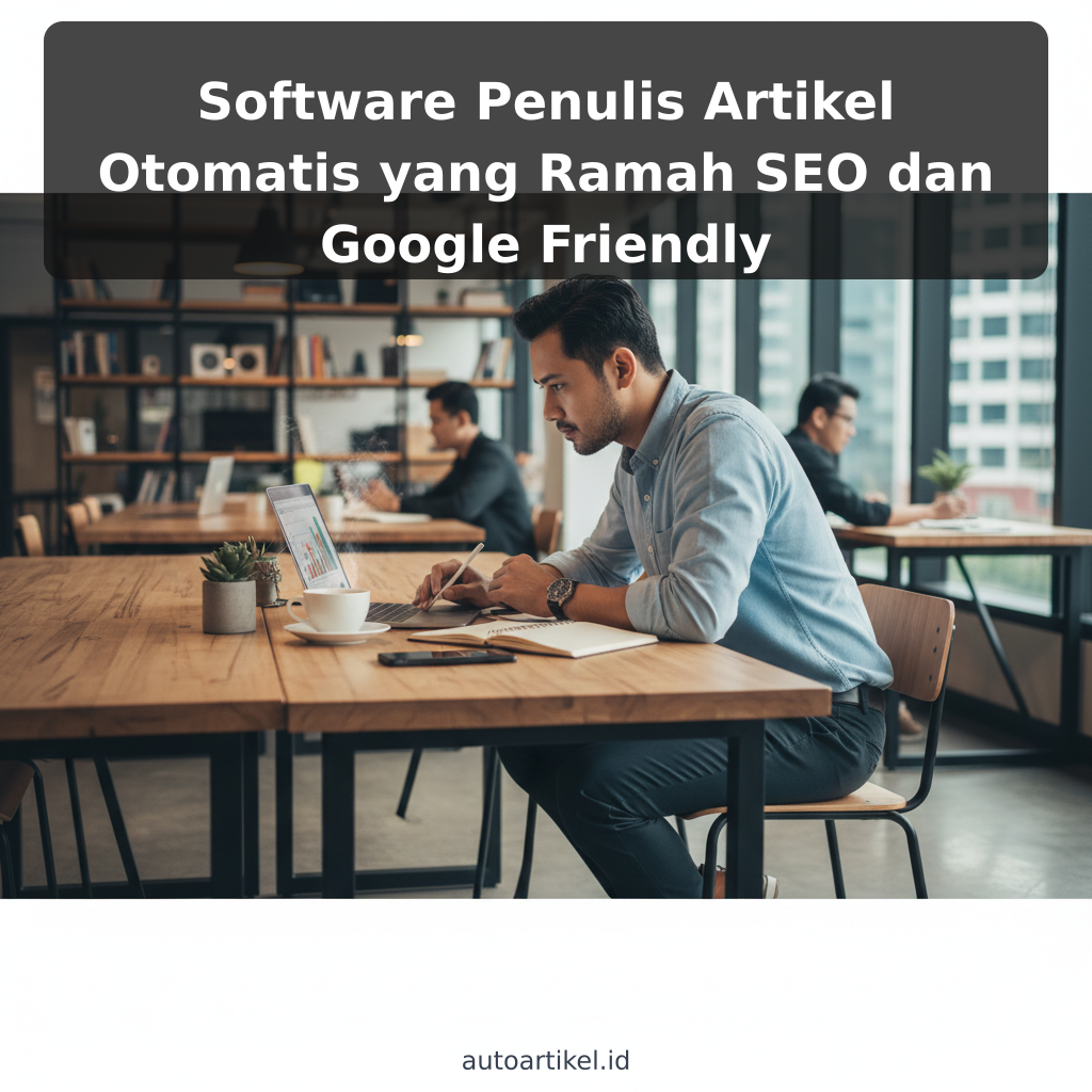 Software Penulis Artikel Otomatis yang Ramah SEO dan Google Friendly