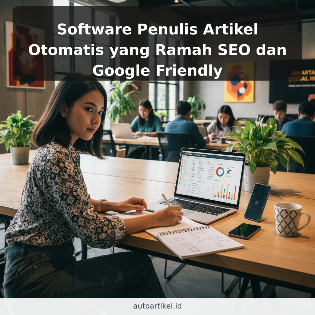 Software Penulis Artikel Otomatis yang Ramah SEO dan Google Friendly - ilustrasi