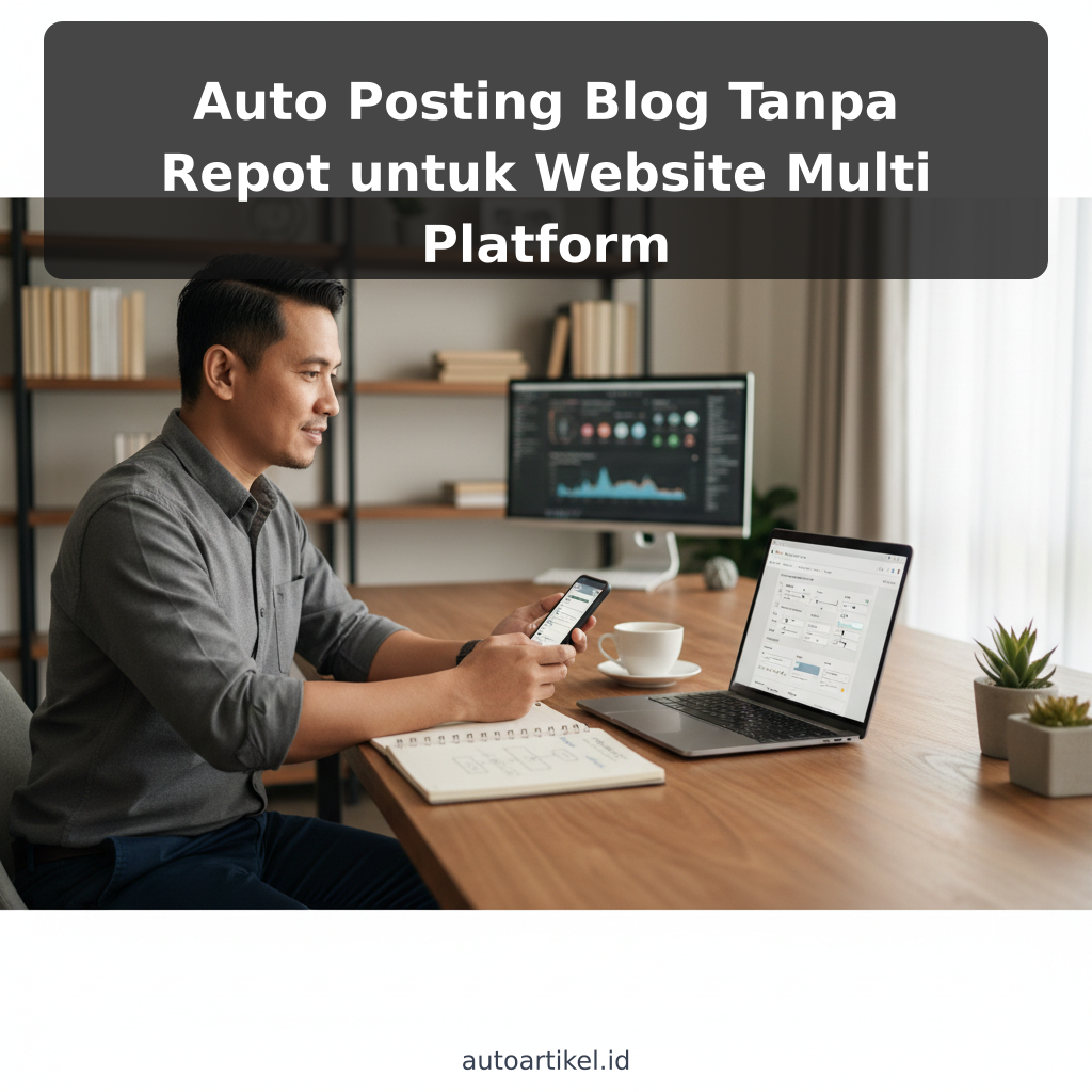 Auto Posting Blog Tanpa Repot untuk Website Multi Platform