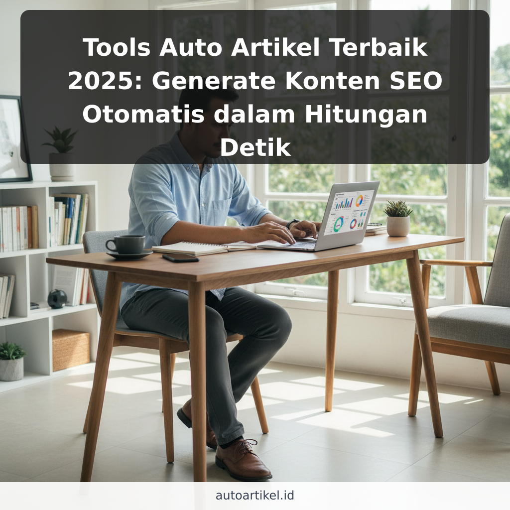 Tools Auto Artikel Terbaik 2025: Generate Konten SEO Otomatis dalam Hitungan Detik