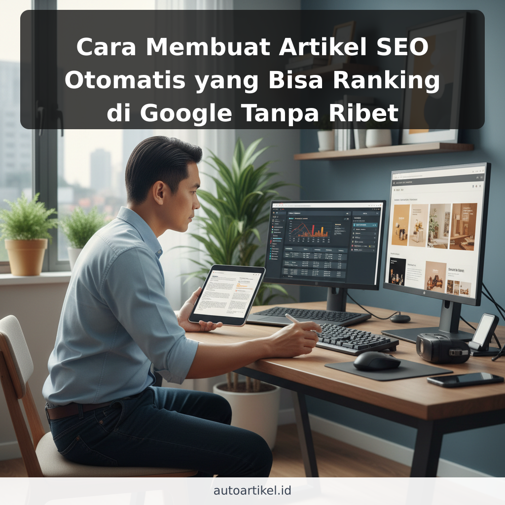 Cara Membuat Artikel SEO Otomatis yang Bisa Ranking di Google Tanpa Ribet