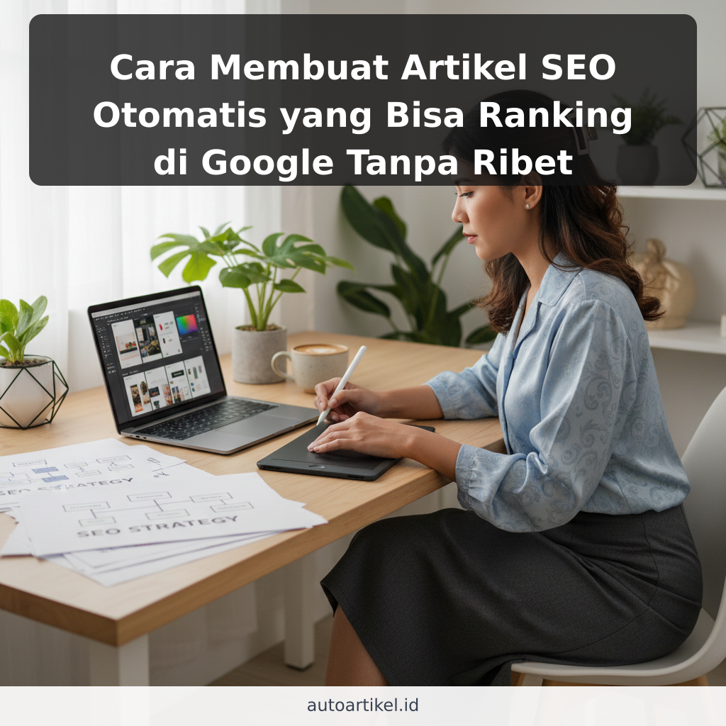 Cara Membuat Artikel SEO Otomatis yang Bisa Ranking di Google Tanpa Ribet - ilustrasi