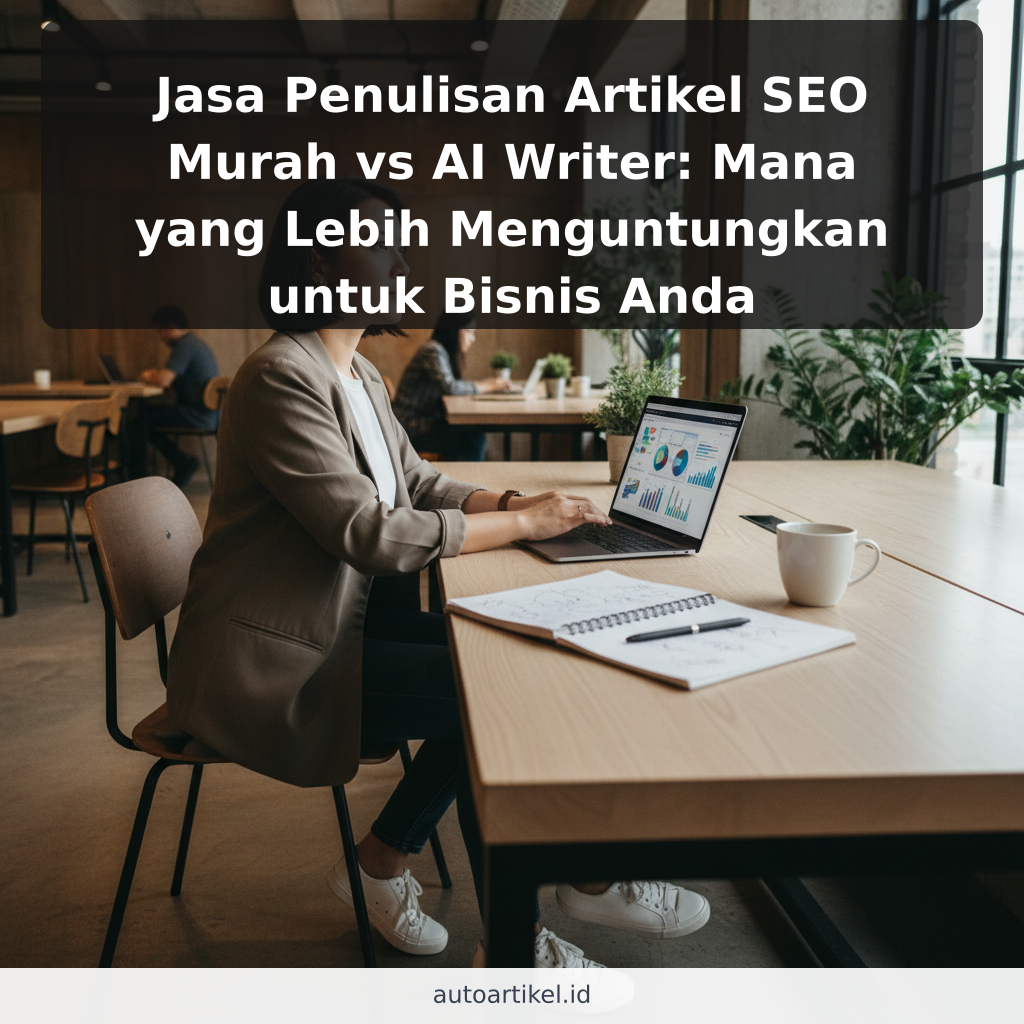 Jasa Penulisan Artikel SEO Murah vs AI Writer: Mana yang Lebih Menguntungkan untuk Bisnis Anda