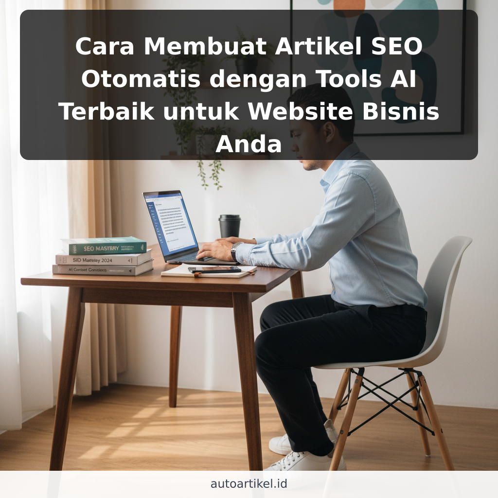 Cara Membuat Artikel SEO Otomatis dengan Tools AI Terbaik untuk Website Bisnis Anda - ilustrasi