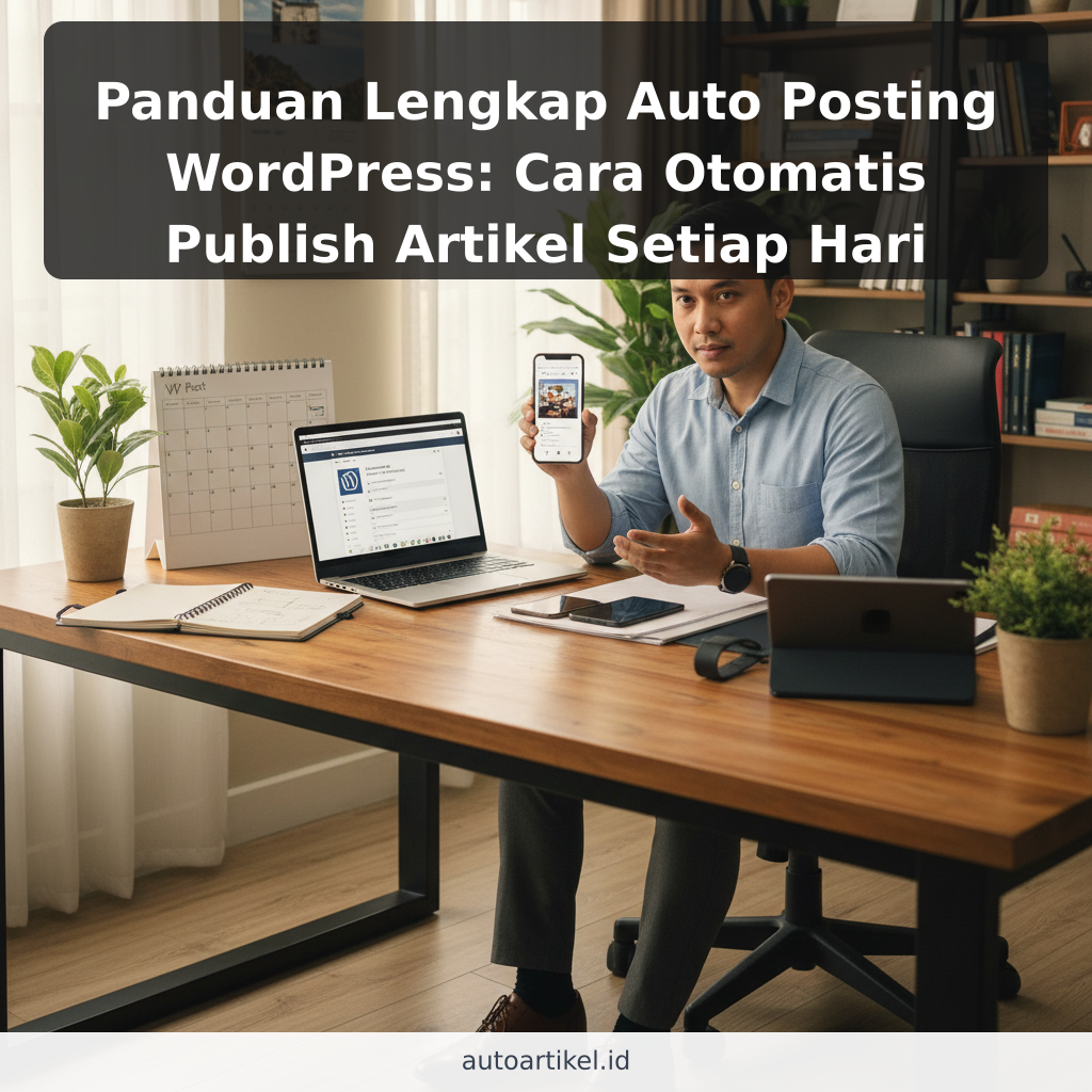 Panduan Lengkap Auto Posting WordPress: Cara Otomatis Publish Artikel Setiap Hari