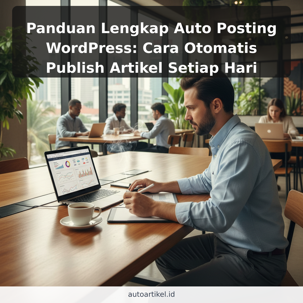 Panduan Lengkap Auto Posting WordPress: Cara Otomatis Publish Artikel Setiap Hari - ilustrasi