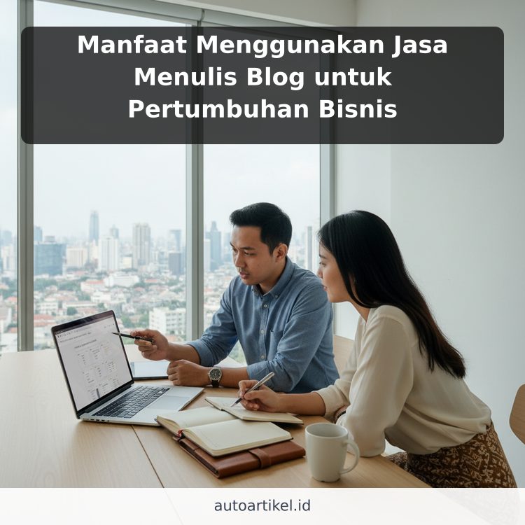 Manfaat Menggunakan Jasa Menulis Blog untuk Pertumbuhan Bisnis