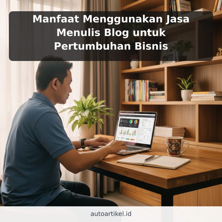 Manfaat Menggunakan Jasa Menulis Blog untuk Pertumbuhan Bisnis ilustrasi