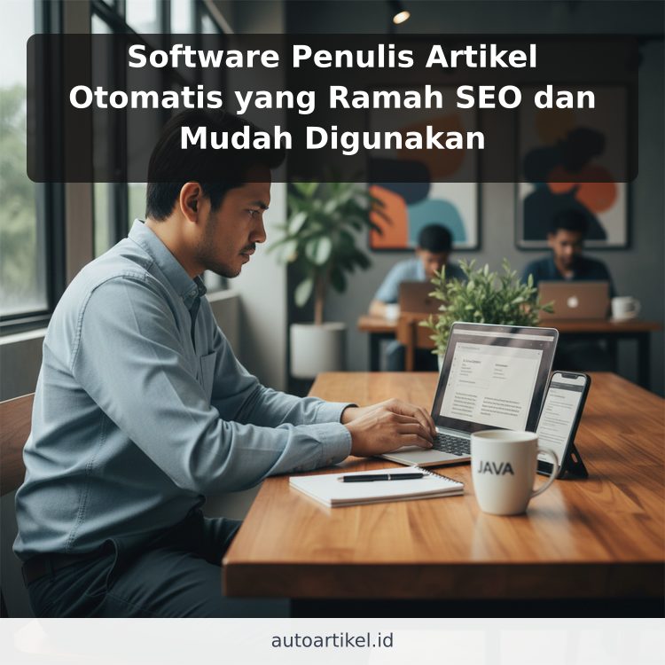 Software Penulis Artikel Otomatis yang Ramah SEO dan Mudah Digunakan ilustrasi