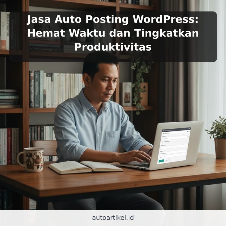 Jasa Auto Posting WordPress: Hemat Waktu dan Tingkatkan Produktivitas ilustrasi