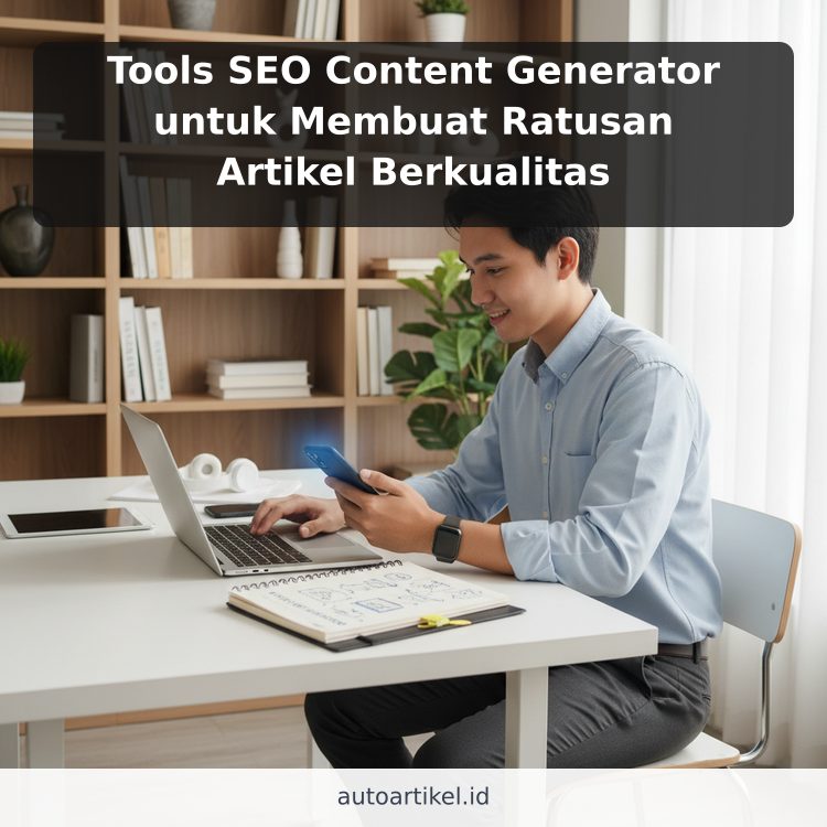 Tools SEO Content Generator untuk Membuat Ratusan Artikel Berkualitas