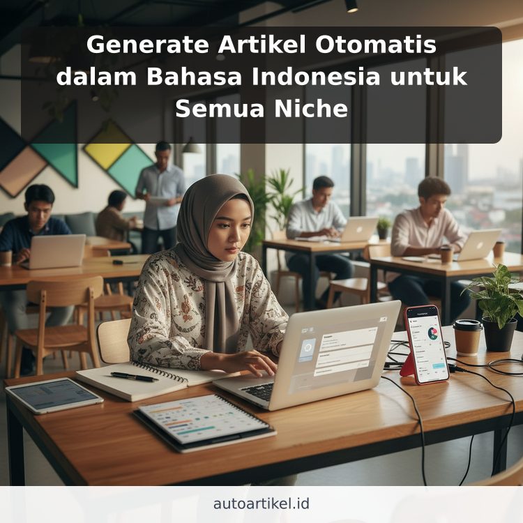 Generate Artikel Otomatis dalam Bahasa Indonesia untuk Semua Niche