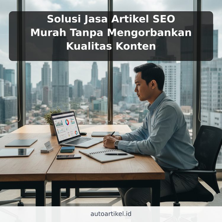 Solusi Jasa Artikel SEO Murah Tanpa Mengorbankan Kualitas Konten ilustrasi