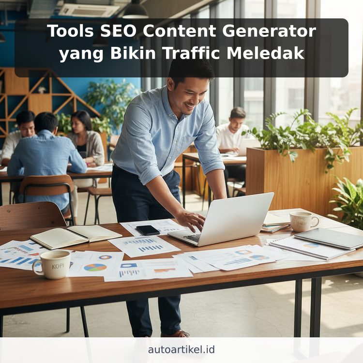 Tools SEO Content Generator yang Bikin Traffic Meledak ilustrasi