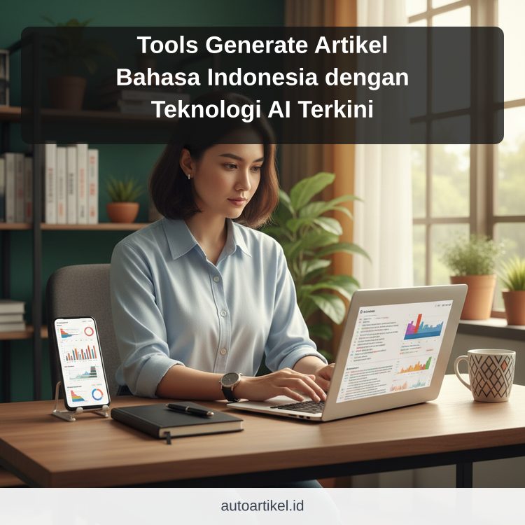 Tools Generate Artikel Bahasa Indonesia dengan Teknologi AI Terkini ilustrasi