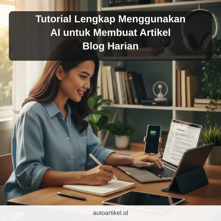 Tutorial Lengkap Menggunakan AI untuk Membuat Artikel Blog Harian
