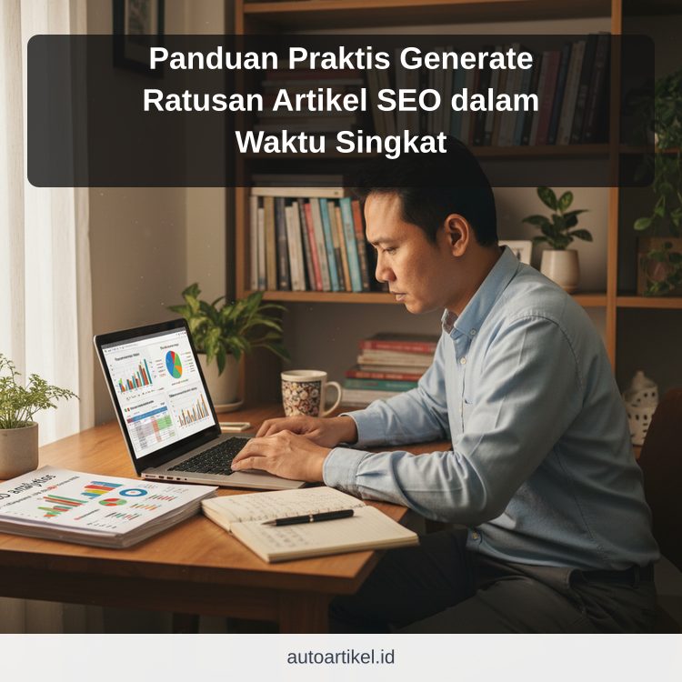 Panduan Praktis Generate Ratusan Artikel SEO dalam Waktu Singkat ilustrasi
