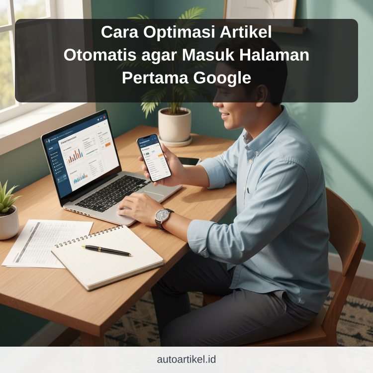 Cara Optimasi Artikel Otomatis agar Masuk Halaman Pertama Google