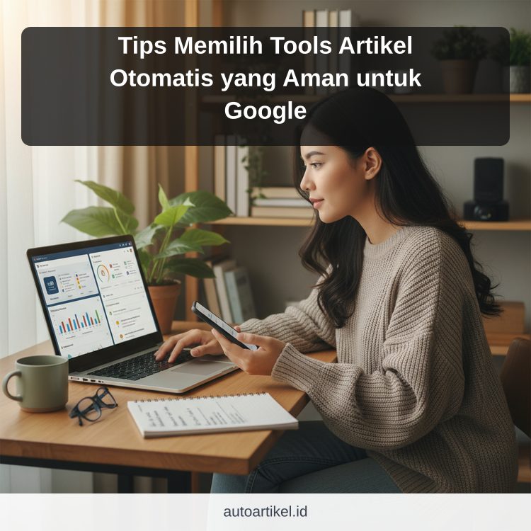 Tips Memilih Tools Artikel Otomatis yang Aman untuk Google ilustrasi