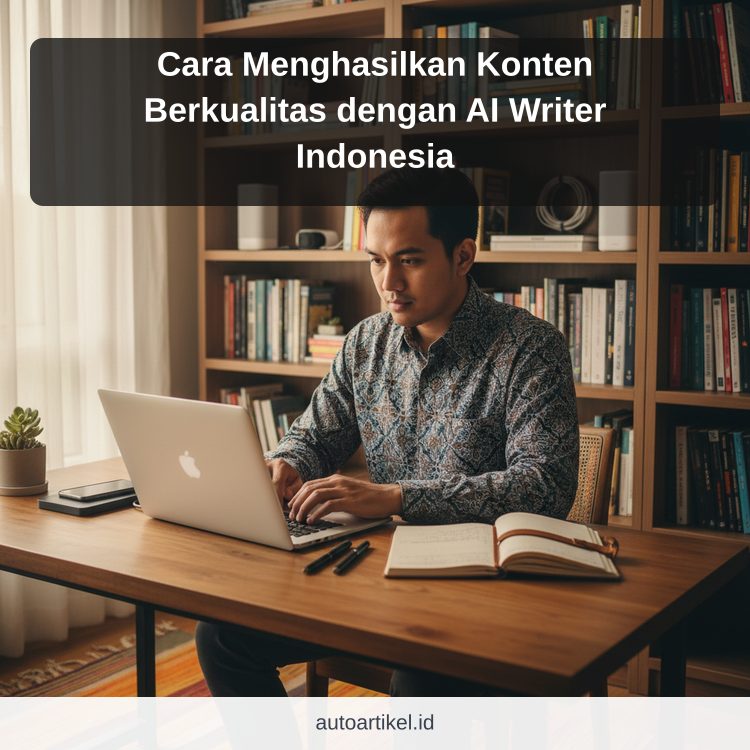 Cara Menghasilkan Konten Berkualitas dengan AI Writer Indonesia