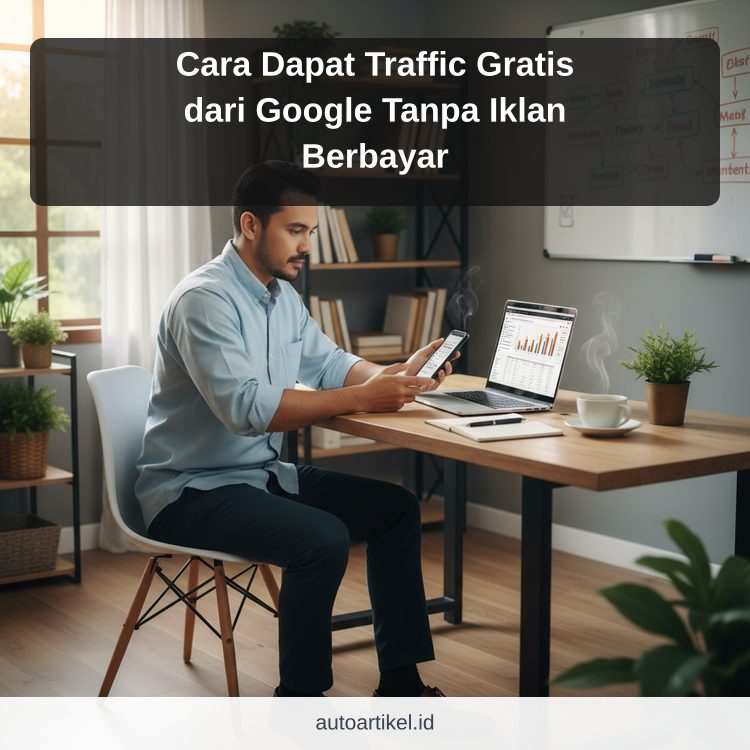 Cara Dapat Traffic Gratis dari Google Tanpa Iklan Berbayar