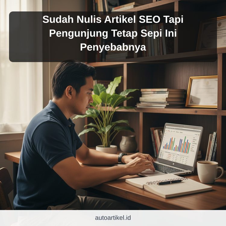 Sudah Nulis Artikel SEO Tapi Pengunjung Tetap Sepi Ini Penyebabnya