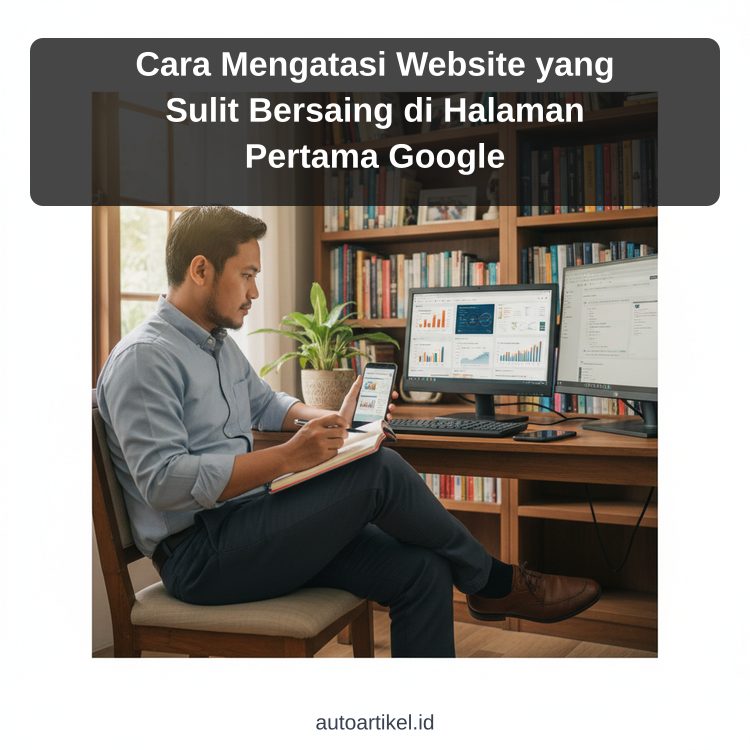 Cara Mengatasi Website yang Sulit Bersaing di Halaman Pertama Google