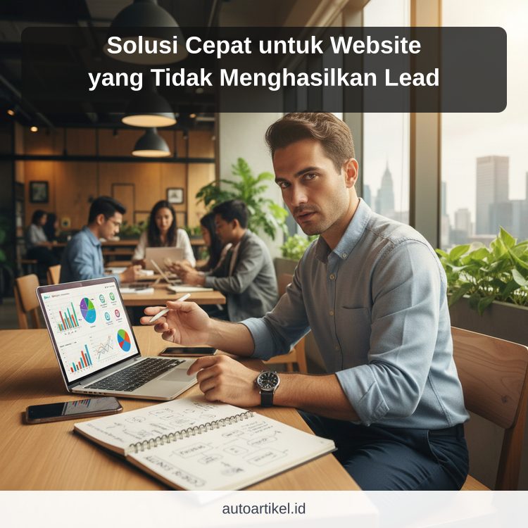 Solusi Cepat untuk Website yang Tidak Menghasilkan Lead