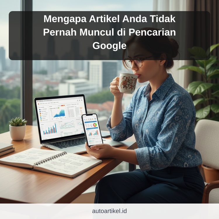 Mengapa Artikel Anda Tidak Pernah Muncul di Pencarian Google