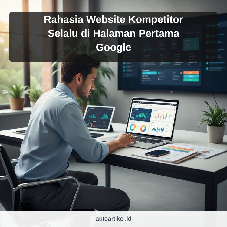 Rahasia Website Kompetitor Selalu di Halaman Pertama Google