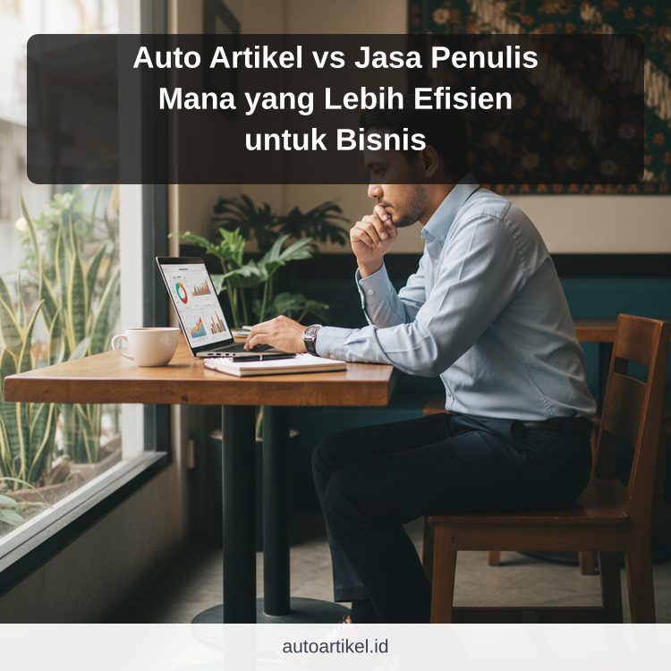 Auto Artikel vs Jasa Penulis Mana yang Lebih Efisien untuk Bisnis