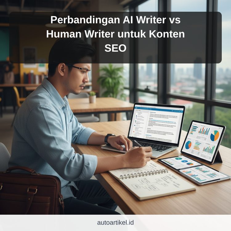 Perbandingan AI Writer vs Human Writer untuk Konten SEO
